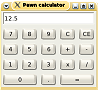 Pawn GTK calculator