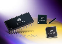 Photo of the STA013 integrated circuits series
